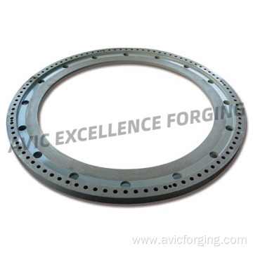 foundation flange for offshore wind power equipment